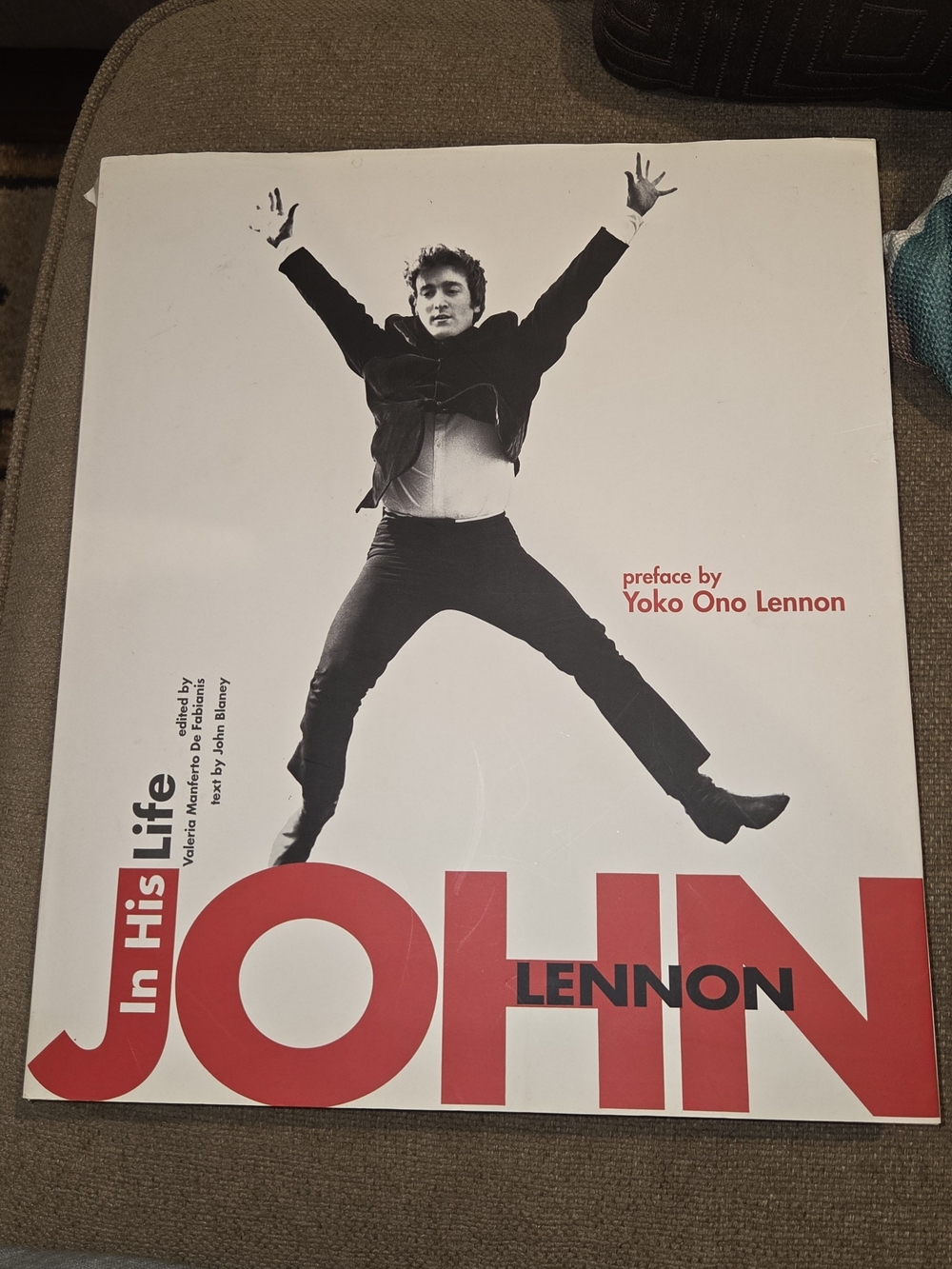 In his life. John Lennon.